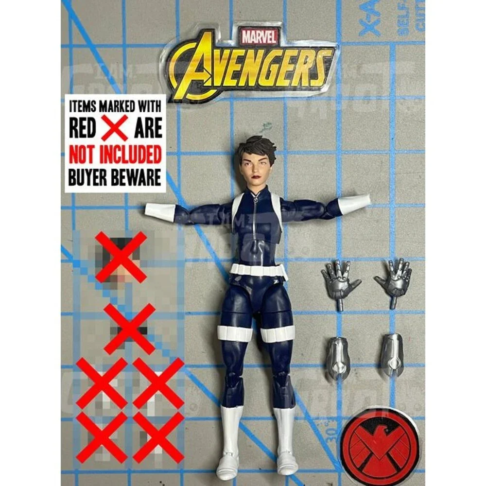 Marvel Legends Quake only Action Figure Controller SHIELD S.H.I.E.L.D A